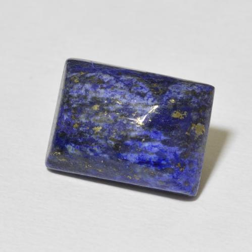 9,17 ctw natürlicher tiefblau Lapislazuli, Baguette, Lichtundurchlässig