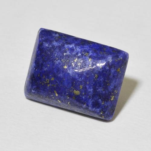 9,17 ctw natürlicher dunkelblau Lapislazuli, Baguette, Lichtundurchlässig