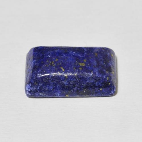 9,17 ctw natürlicher dunkelblau Lapislazuli, Baguette, Lichtundurchlässig