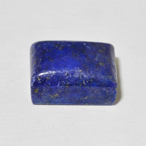 9,17 ctw natürlicher Tiefes ägyptisches Blau Lapislazuli, Baguette, Lichtundurchlässig
