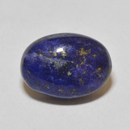 9.91ct Natürlicher Sehr tiefes Blau Lapislazuli, Oval, Lichtundurchlässig