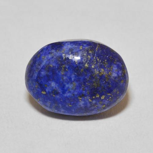 6.62ct Natürlicher Tiefes ägyptisches Blau Lapislazuli, Oval, Lichtundurchlässig