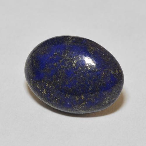 9,17 ctw natürlicher dunkelblau Lapislazuli, Oval, Lichtundurchlässig