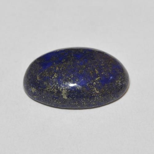 9,17 ctw natürlicher dunkelblau Lapislazuli, Oval, Lichtundurchlässig