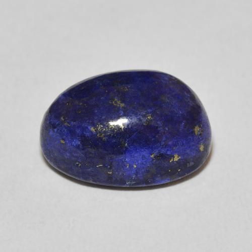 9,17 ctw natürlicher dunkelblau Lapislazuli, Oval, Lichtundurchlässig