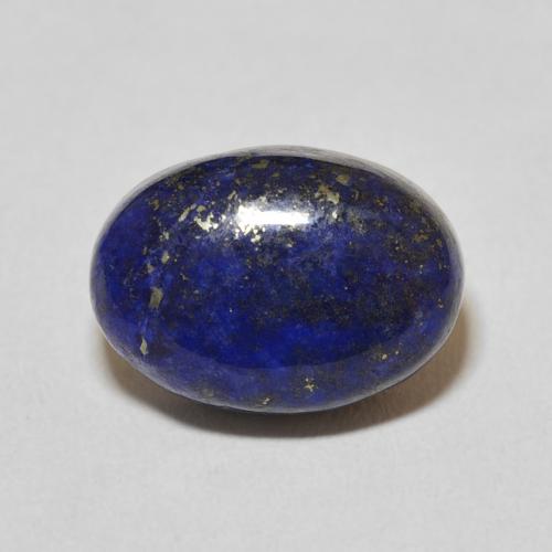 9.31ct Natürlicher Sehr tiefes Blau Lapislazuli, Oval, Lichtundurchlässig
