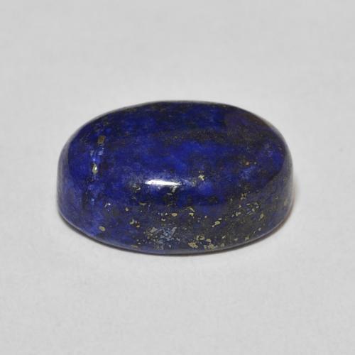 9,17 ctw natürlicher Sehr tiefes Blau Lapislazuli, Oval, Lichtundurchlässig
