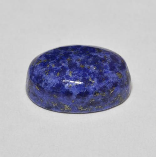9,17 ctw natürlicher Navy blau Lapislazuli, Oval, Lichtundurchlässig