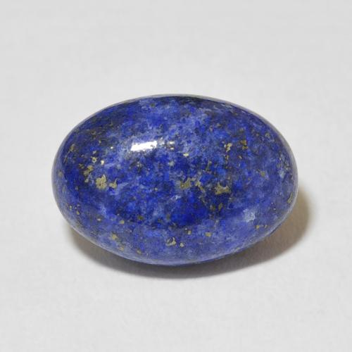 7.19ct Natürlicher Mittelblau Lapislazuli, Oval, Lichtundurchlässig
