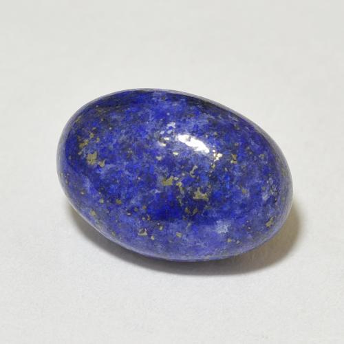 9,17 ctw natürlicher Mittelblau Lapislazuli, Oval Schliff, Lichtundurchlässig