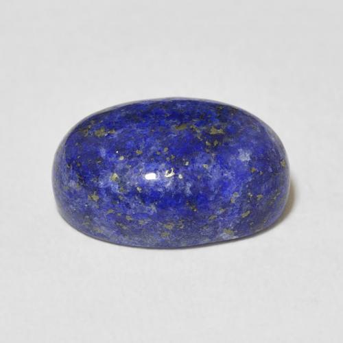 9,17 ctw natürlicher Mittelblau Lapislazuli, Oval Schliff, Lichtundurchlässig