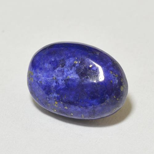 9,17 ctw natürlicher dunkelblau Lapislazuli, Oval, Lichtundurchlässig
