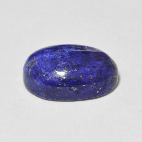 9,17 ctw natürlicher dunkelblau Lapislazuli, Oval, Lichtundurchlässig