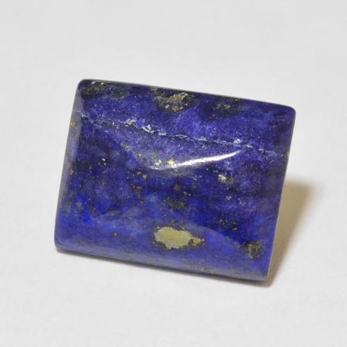 9,17 ctw natürlicher dunkelblau Lapislazuli, Baguette, Lichtundurchlässig