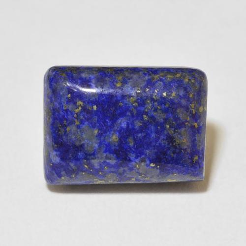 9.14ct Natürlicher tiefblau Lapislazuli, Baguette, Lichtundurchlässig