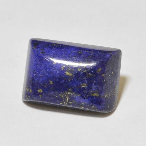9,17 ctw natürlicher tiefblau Lapislazuli, Baguette, Lichtundurchlässig