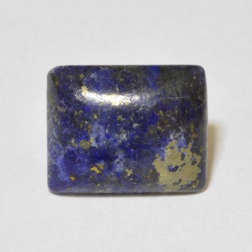 5.85ct Natürlicher tiefblau Lapislazuli, Baguette, Lichtundurchlässig