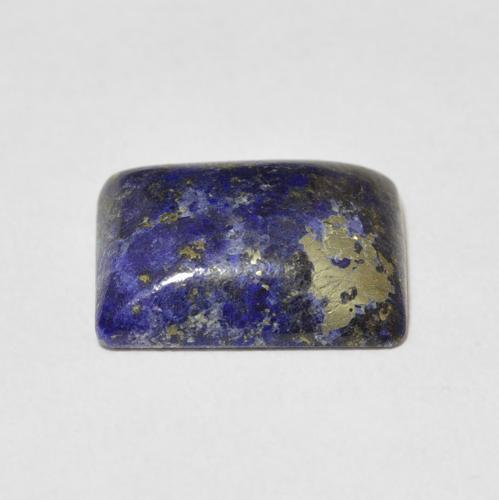 9,17 ctw natürlicher tiefblau Lapislazuli, Baguette, Lichtundurchlässig