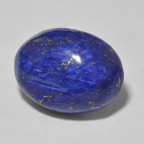 9,17 ctw natürlicher dunkelblau Lapislazuli, Oval, Lichtundurchlässig