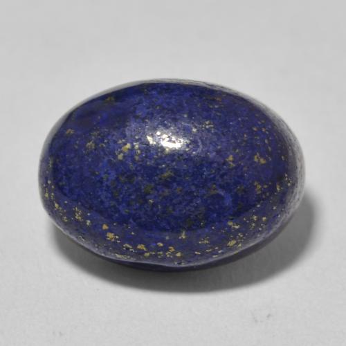 9,17 ctw natürlicher Sehr tiefes Blau Lapislazuli, Oval, Lichtundurchlässig