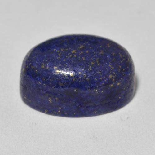 9,17 ctw natürlicher Sehr tiefes Blau Lapislazuli, Oval, Lichtundurchlässig