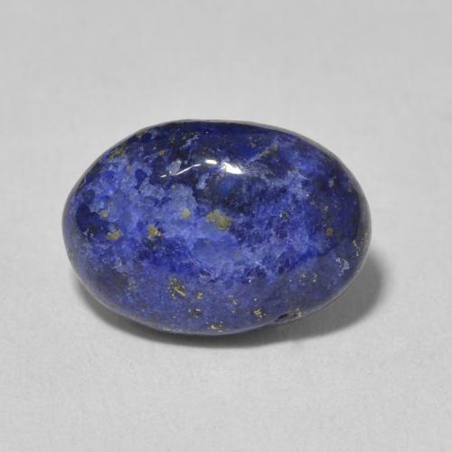 3.89ct Natürlicher Tiefes ägyptisches Blau Lapislazuli, Oval, Lichtundurchlässig