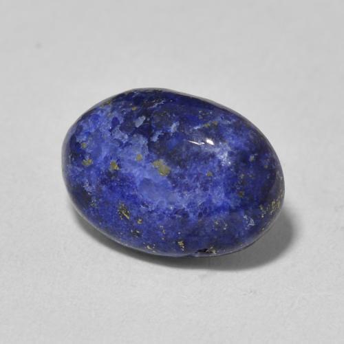 9,17 ctw natürlicher Tiefes ägyptisches Blau Lapislazuli, Oval, Lichtundurchlässig