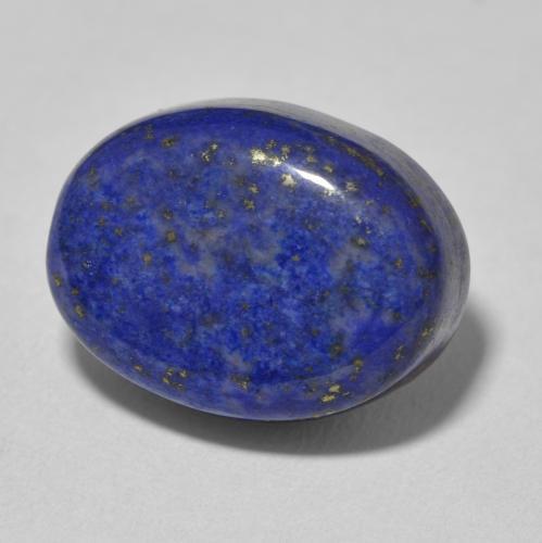 9,17 ctw natürlicher Navy blau Lapislazuli, Oval, Lichtundurchlässig