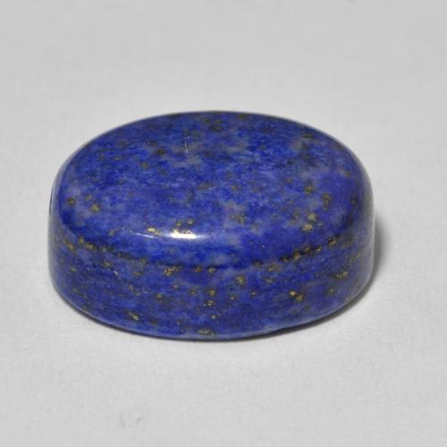 9,17 ctw natürlicher Navy blau Lapislazuli, Oval, Lichtundurchlässig