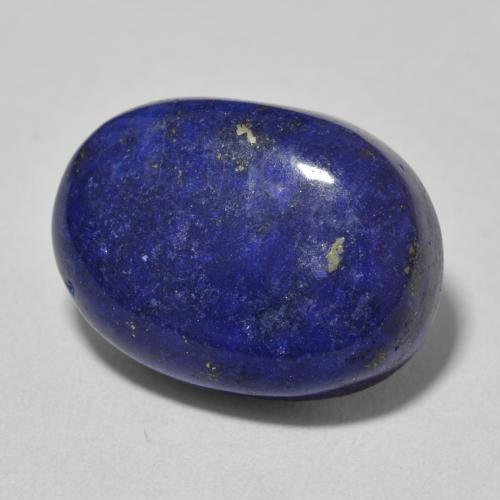 9,17 ctw natürlicher tiefblau Lapislazuli, Oval, Lichtundurchlässig