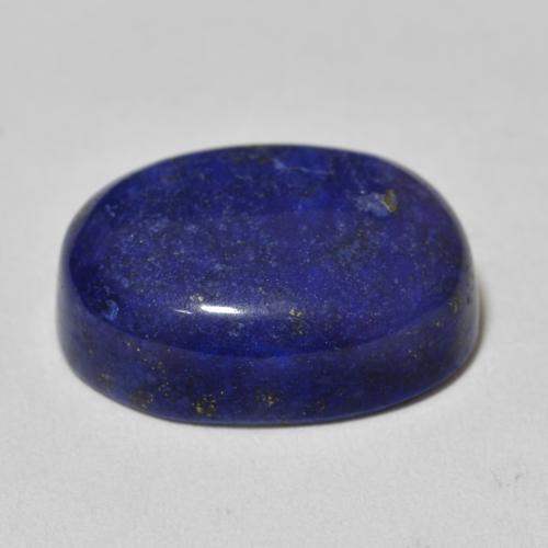 9,17 ctw natürlicher tiefblau Lapislazuli, Oval, Lichtundurchlässig