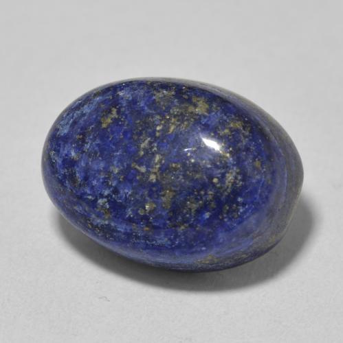 9,17 ctw natürlicher Navy blau Lapislazuli, Oval, Lichtundurchlässig