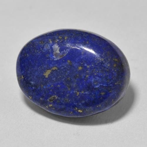 9,17 ctw natürlicher Navy blau Lapislazuli, Oval, Lichtundurchlässig