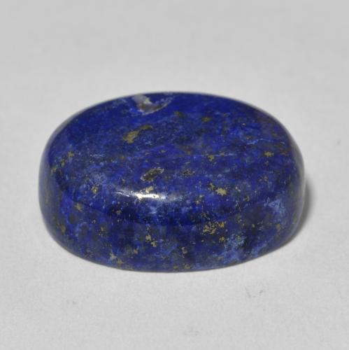 9,17 ctw natürlicher Navy blau Lapislazuli, Oval, Lichtundurchlässig