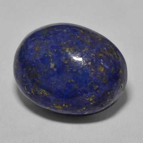 9,17 ctw natürlicher dunkelblau Lapislazuli, Oval, Lichtundurchlässig