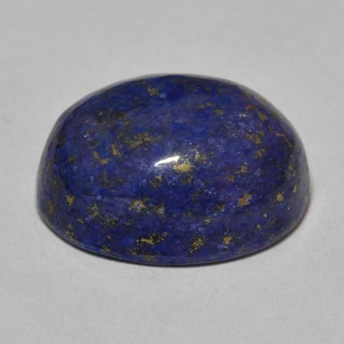 9,17 ctw natürlicher dunkelblau Lapislazuli, Oval, Lichtundurchlässig