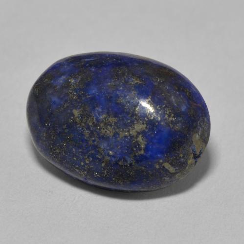9,17 ctw natürlicher dunkelblau Lapislazuli, Oval, Lichtundurchlässig