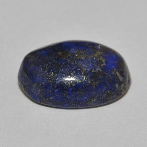 9,17 ctw natürlicher dunkelblau Lapislazuli, Oval, Lichtundurchlässig