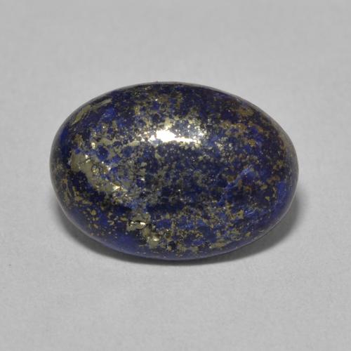 6.50ct Natürlicher Sehr tiefes Blau Lapislazuli, Oval, Lichtundurchlässig, Photo A