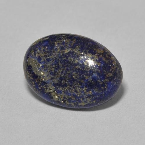 9,17 ctw natürlicher Sehr tiefes Blau Lapislazuli, Oval, Lichtundurchlässig