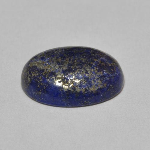 9,17 ctw natürlicher Sehr tiefes Blau Lapislazuli, Oval, Lichtundurchlässig