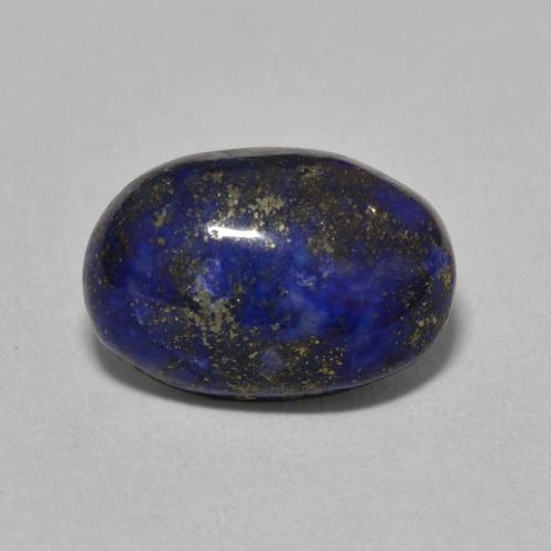 6,77 ctw natürlicher blauer Lapislazuli, Oval Schliff, Lichtundurchlässig