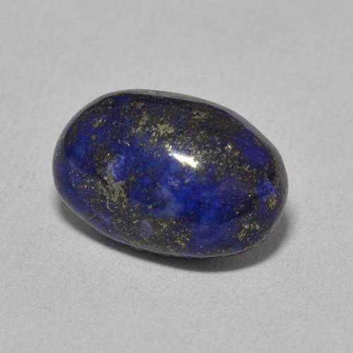 6,77 ctw natürlicher blauer Lapislazuli, Oval Schliff, Lichtundurchlässig