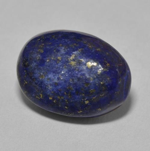 9,17 ctw natürlicher dunkelblau Lapislazuli, Oval, Lichtundurchlässig