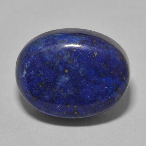 15.53ct Natürlicher Sehr tiefes Blau Lapislazuli, Oval, Lichtundurchlässig