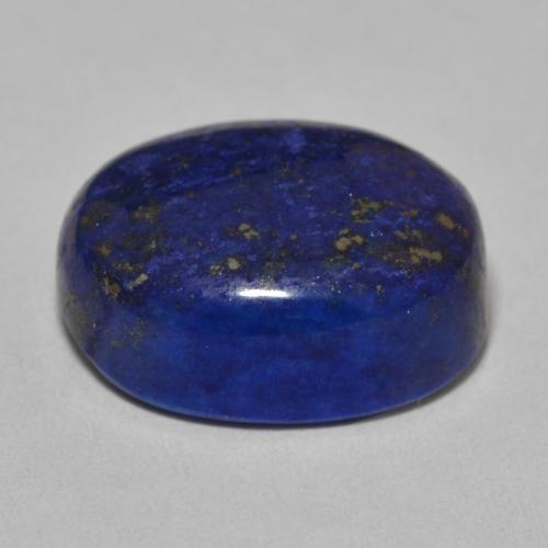 9,17 ctw natürlicher dunkelblau Lapislazuli, Oval, Lichtundurchlässig