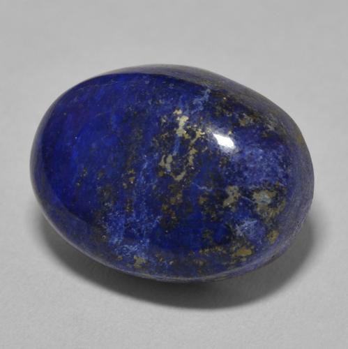 9,17 ctw natürlicher dunkelblau Lapislazuli, Oval, Lichtundurchlässig