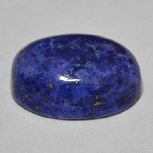 9,17 ctw natürlicher tiefblau Lapislazuli, Oval, Lichtundurchlässig