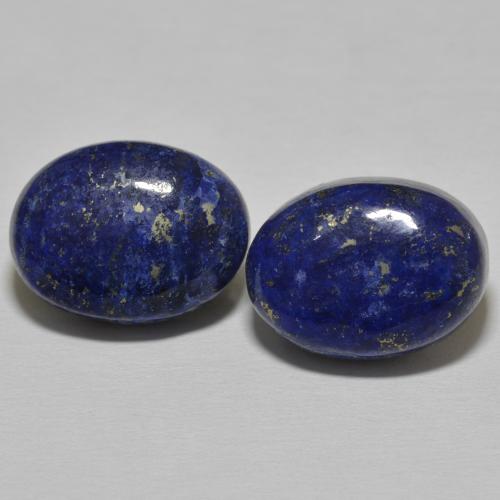 29.00ctw Natürlicher Sehr tiefes Blau Lapislazuli, Oval, Lichtundurchlässig
