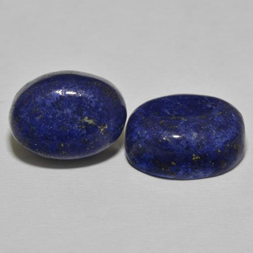 27.91 ct natürliche Sehr tiefes Blau Lapislazuli-Edelsteine, Oval, Lichtundurchlässig